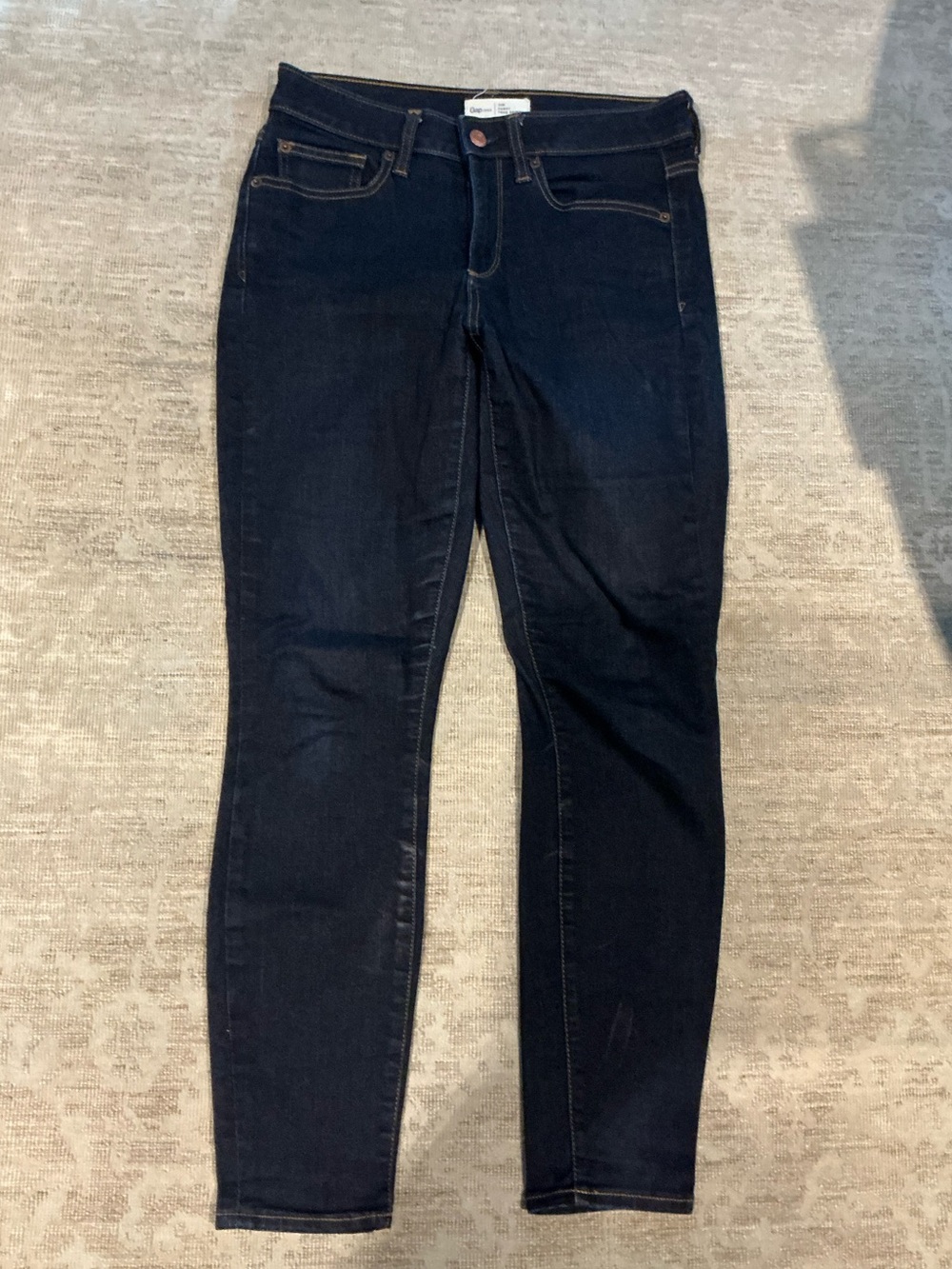 GAP Women's Dark Indigo Skinny Jeans